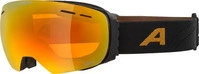 Alpina A7213.8.xx, Alpina Granby Q-Lite - Unisex Skibrille - Gr. M black gold...