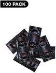 EXS Black Latex Condoms - Condoms - 100 Pieces