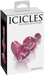 Icicles No. 75 Glasdildo Rosa ⌀ 3,4 cm