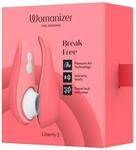Womanizer Liberty 2 Druckwellenstimulator Rosa 10,5 cm
