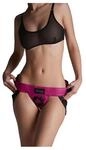 Strap-On-Me Leatherette Harness Curious Strap-On Pink