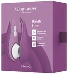 Womanizer Liberty 2 Druckwellenstimulator Lila 10,5 cm