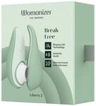 Womanizer Liberty 2 Druckwellenstimulator T&uuml;rkis 10,5 cm