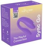WE-VIBE Sync Go Paarvibrator Lila 7,7 cm ⌀ 3 cm