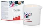 Exotiq Massage Candle Vanilla Amber 200g