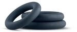 Boners 3-teiliges Cockring Set Penisringe Grau ⌀ 4,20 cm