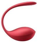 Satisfyer Shiny Petal Connect App Vibro-Ei Rot &oslash; 3,9 cm