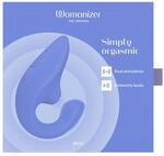 Womanizer Blend Vibrator Blau 11,3 cm