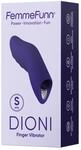 FemmeFunn Dioni Small Fingervibrator Lila 11,9 cm