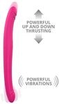 DORCEL Vibrierender Doppeldildo Vibrator Pink 45 cm &oslash; 4,1 cm