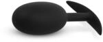 BUTTR Heavy Duty Weighted Butt Plug Analplug Schwarz ⌀ 5,6 cm