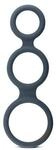 Boners Triple Ring Penisring Schwarz ⌀ 5 cm