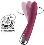 Satisfyer Point G Spinning Vibe 1 G-Punkt Vibrator Pink 11 cm ⌀ 3 cm