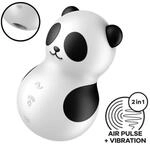 Satisfyer Pocket Panda Druckwellen Vibrator Wei&szlig;