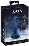ANOS Flickering Tongue Butt Plug Analplug Blau ⌀ 3,5 cm