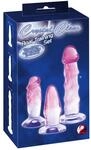 You2Toys Crystal Anal Training Set Anal Pink 3-teilig