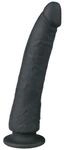 EasyToys Suction Cup Dildo Realistisch Schwarz 21 cm