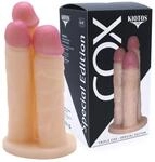 Kiotos COX Flesh Triple Doppeldildo Beige 23,5 cm ⌀4,8 cm