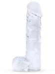 Gildo Realistic Glass Glasdildo Transparent 20 cm