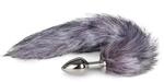 Fox Tail Plug No. 6 Silver 3,5 cm