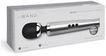 Le Wand Diecast Rechargeable Massager Wand Massager Silber 29 cm ⌀...