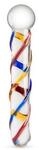 Gildo Glass Dildo Glasdildo Mehrfarbig 18 cm