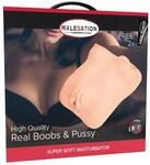 Malesation Masturbator Real Boobs + Pussy Torso Masturbator 1,2 kg