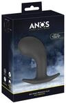 ANOS Big Head Analvibrator Prostatamassager Schwarz ⌀ 4,3 cm