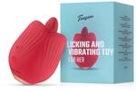 Teazers Rose Vibrator mit Klitorisstimulation Rot