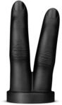 BUTTR Victory Double Finger Doppeldildo Schwarz 25 cm ⌀ 8 cm