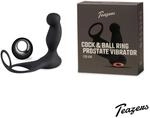 Teazers Cock & Ball Ring Prostata-Vibrator mit Fernsteuerung