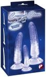 You2Toys Crystal Anal Training Set Blau 3-teilig