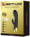 Pretty Love Royal Pleasure Liberators Rabbit Vibrator Schwarz 19,2...