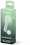 Satisfyer Naughty Kiss Druckwellenvibrator Gr&uuml;n 12 cm