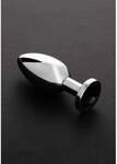 Shots Jeweled Butt Plug Black Large Analplug Schwarz ⌀ 3,8 cm
