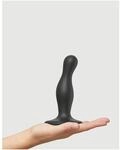 Strap-On-Me Dildo Plug Curvy Small Dildo Schwarz 14 cm ⌀ 3,7 cm