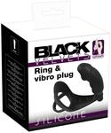 Black Velvets ring + vibro plug