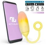 IY Vibrationsei Appgesteuert Gelb/Orange 19,5 cm