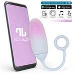 IY Vibrationsei Appgesteuert Blau/ Purpur 19,5 cm