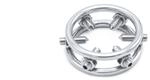 Kiotos Steel Torture Glans Ring Penisk&auml;fig Silber ⌀ 2,8 cm