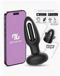 INTOYOU Analplug &Oslash; 4 cm mit App Steuerung Schwarz
