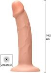 ToyJoy Get Real Vibrating Harness Dong Light skin tone