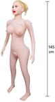 Hidden Desire Fuck Dolls Lusty Lola Aufblasbare Puppe Beige 145 cm