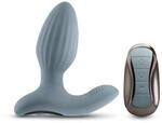 NS Novelties Renegade Summit Analplug mit Vibration Grau &Oslash; 3,9 cm