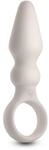 NS Novelties Lust-N-Dreams Bossa Analplug mit Vibration Wei&szlig; &Oslash; 3 cm