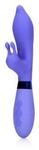 Loveline Silicone Pointed Rabbit Vibrator Lila 8,50 cm ⌀ 3,30 cm