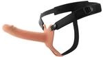 Hidden Desire Hohler Penis-Strap-on Beige 18 cm &Oslash; 4 cm Taille...