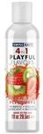 Swiss Navy Playful 4 in 1 Lubricant Straw-Kiwi Flavor 30ml