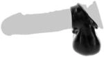 TOYJOY Manpower Penis Ring with Scrotum Holder Schwarz ⌀ 3,3 cm