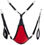Mr Sling Triangle Canvas Sling Full Set 3 oder 4 Punkt Sexschaukel Rot